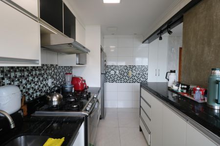 Cozinha de apartamento à venda com 3 quartos, 150m² em Nova Gerti, São Caetano do Sul