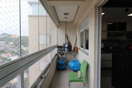 Varanda de apartamento à venda com 3 quartos, 150m² em Nova Gerti, São Caetano do Sul