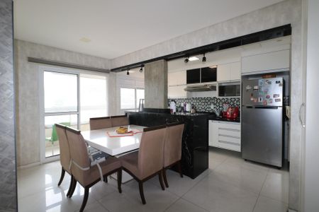 Sala de Jantar de apartamento à venda com 3 quartos, 150m² em Nova Gerti, São Caetano do Sul