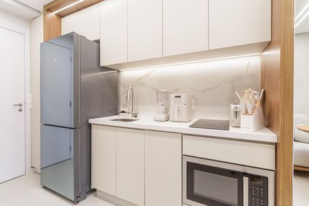 Studio para alugar com 33m², 1 quarto e sem vagaCozinha