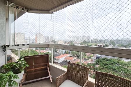 Varanda da Sala de apartamento à venda com 3 quartos, 123m² em Nova Petrópolis, São Bernardo do Campo