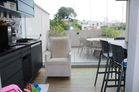 Apartamento à venda com 121m², 2 quartos e 1 vagaChurrasqueira