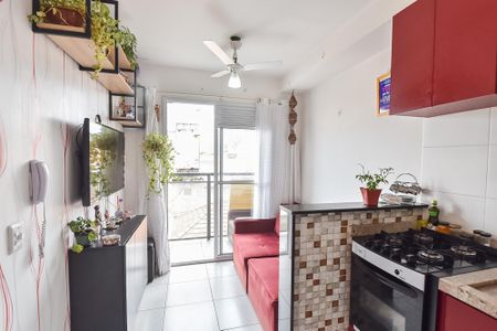 Sala de apartamento para alugar com 1 quarto, 29m² em Jardim da Gloria, São Paulo