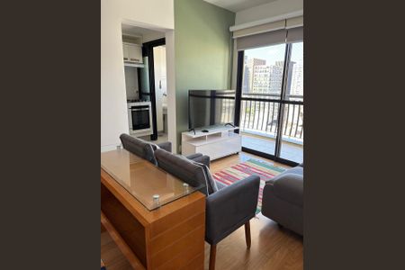 Sala de apartamento à venda com 1 quarto, 45m² em Cerqueira César, São Paulo