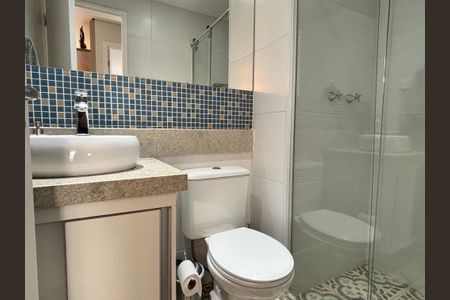 Apartamento à venda com 60m², 2 quartos e 2 vagasBanheiro Social