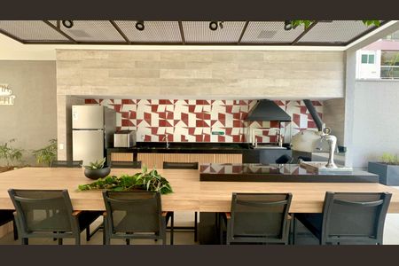 Studio para alugar com 26m², 1 quarto e sem vagaChurrasqueira