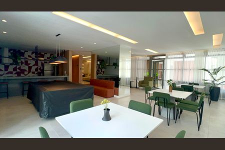 Studio para alugar com 26m², 1 quarto e sem vagaSalão de Festas