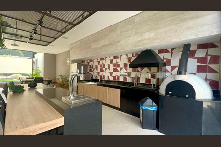 Studio para alugar com 26m², 1 quarto e sem vagaChurrasqueira