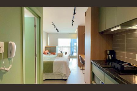 Studio para alugar com 26m², 1 quarto e sem vagaCozinha
