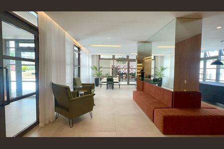 Studio para alugar com 26m², 1 quarto e sem vagaSalão de Festas