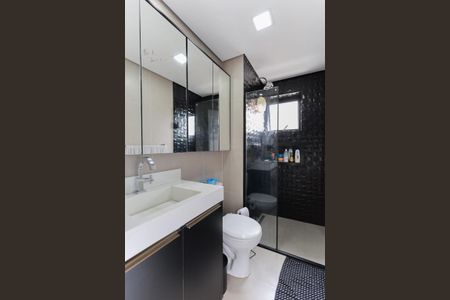 Apartamento à venda com 58m², 2 quartos e 1 vagaBanheiro da suíte