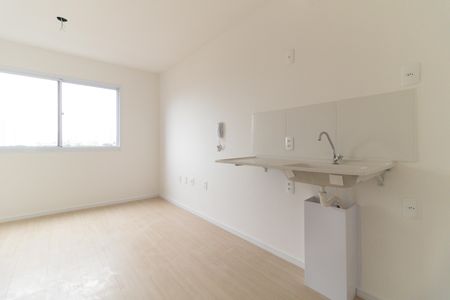 Studio à venda com 17m², 1 quarto e sem vagaCozinha 