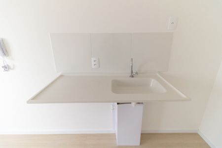 Studio à venda com 17m², 1 quarto e sem vagaCozinha 