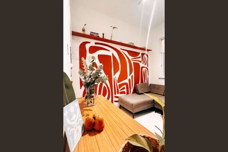 Sala de apartamento para alugar com 1 quarto, 30m² em Santa Teresa, Rio de Janeiro