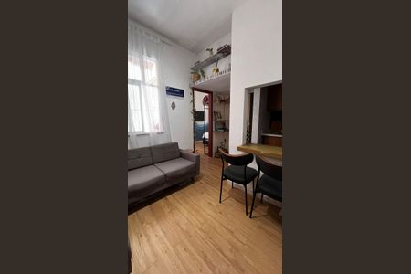 Sala de apartamento para alugar com 1 quarto, 30m² em Santa Teresa, Rio de Janeiro