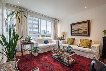 Sala de apartamento para alugar com 2 quartos, 89m² em Jardim Paulistano, São Paulo