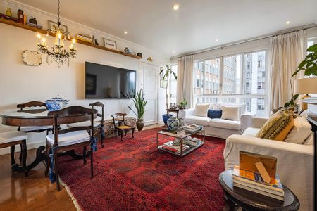 Sala de apartamento para alugar com 2 quartos, 89m² em Jardim Paulistano, São Paulo