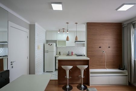 Sala de apartamento para alugar com 2 quartos, 49m² em Parque Reboucas, São Paulo