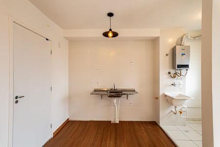 Cozinha de apartamento para alugar com 2 quartos, 38m² em Jaguaré, São Paulo