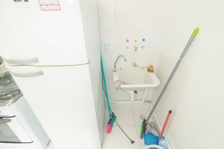 Apartamento para alugar com 45m², 2 quartos e sem vaga Apartamento para alugar com 45m², 2 quartos e sem vagaCozinha e Área de Serviço