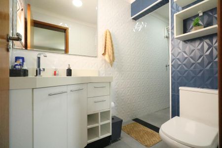 Apartamento à venda com 58m², 1 quarto e 1 vagaSuíteBanheiro da Suíte