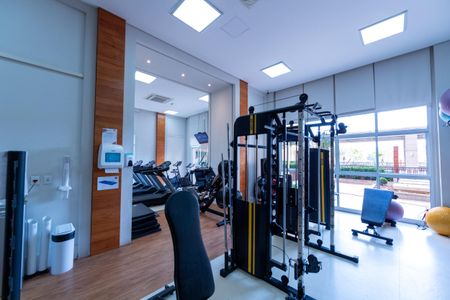 Studio para alugar com 50m², 1 quarto e sem vaga Studio para alugar com 50m², 1 quarto e sem vagaÁrea comum - Academia