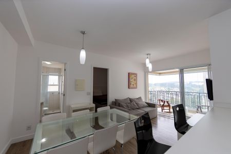 Sala_Cozinha de kitnet/studio para alugar com 1 quarto, 50m² em Alphaville Conde Ii, Barueri