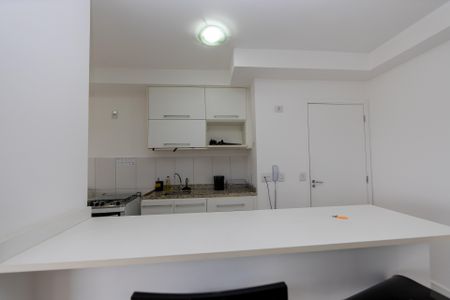 Studio para alugar com 50m², 1 quarto e sem vaga Studio para alugar com 50m², 1 quarto e sem vagaSala_Cozinha