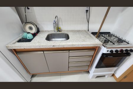 Studio para alugar com 25m², 1 quarto e 1 vagaCozinha 