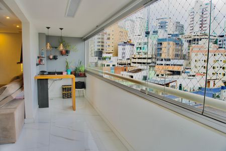 Sala - Varanda de apartamento para alugar com 4 quartos, 127m² em Buritis, Belo Horizonte