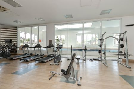 Apartamento para alugar com 50m², 1 quarto e 2 vagas Apartamento para alugar com 50m², 1 quarto e 2 vagasAcademia