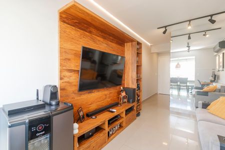 Sala de apartamento para alugar com 1 quarto, 50m² em Campo Belo, São Paulo