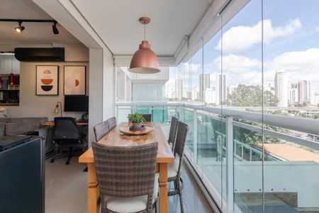 Varanda de apartamento para alugar com 1 quarto, 50m² em Campo Belo, São Paulo