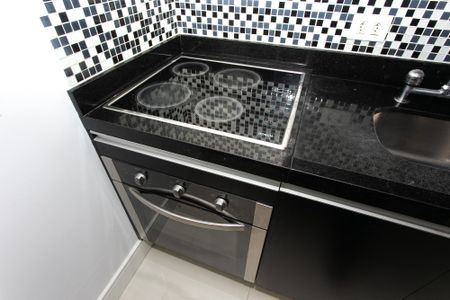 Apartamento para alugar com 45m², 1 quarto e 1 vagaCozinha - Cooktop e Forno