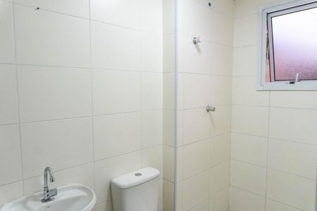 Banheiro da Suíte de apartamento à venda com 1 quarto, 25m² em Jardim Itacolomi, São Paulo