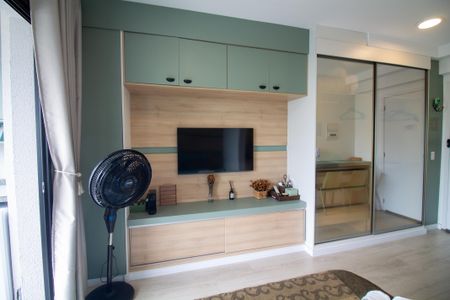Studio para alugar com 23m², 1 quarto e sem vagaSala / Quarto - Studio