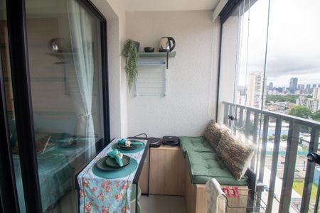 Studio para alugar com 23m², 1 quarto e sem vagaVaranda / Cozinha