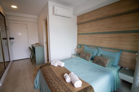 Studio para alugar com 23m², 1 quarto e sem vagaSala / Quarto - Studio