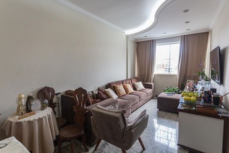 Sala de apartamento à venda com 3 quartos, 88m² em Silveira, Belo Horizonte