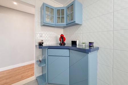 Apartamento à venda com 54m², 1 quarto e 1 vagaCozinha