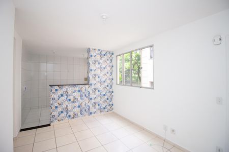 Sala de apartamento para alugar com 2 quartos, 44m² em Cabral, Contagem