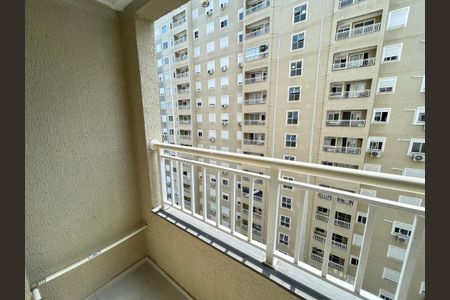 Varanda da sala de apartamento para alugar com 2 quartos, 55m² em Del Castilho, Rio de Janeiro
