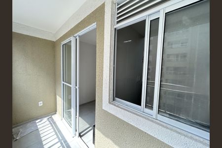 Varanda da sala de apartamento para alugar com 2 quartos, 55m² em Del Castilho, Rio de Janeiro