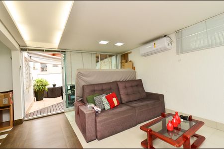 Sala de Estar de apartamento à venda com 3 quartos, 147m² em Palmares, Belo Horizonte