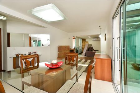 Sala de Jantar de apartamento à venda com 3 quartos, 147m² em Palmares, Belo Horizonte
