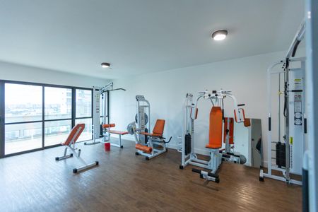 Área Comum - Academia de apartamento à venda com 1 quarto, 68m² em Cambuí, Campinas