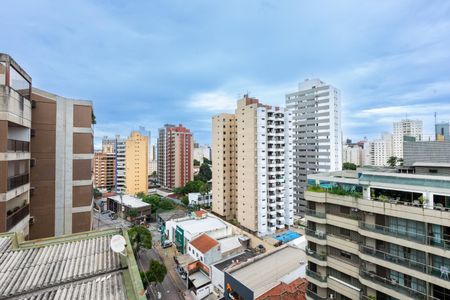Vista da Sala  de apartamento à venda com 1 quarto, 68m² em Cambuí, Campinas