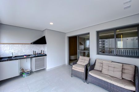 Varanda da Sala de apartamento à venda com 2 quartos, 91m² em Quarta Parada, São Paulo