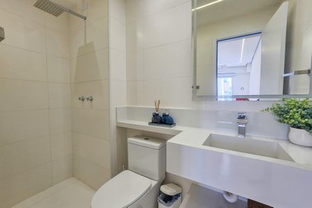 Apartamento para alugar com 74m², 2 quartos e 2 vagasbanheiro da suíte 1