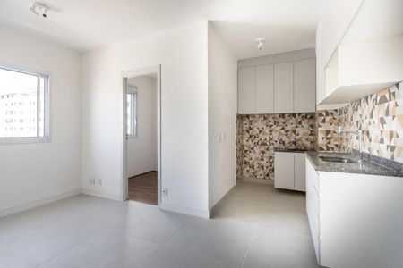 Sala de apartamento à venda com 2 quartos, 34m² em Barra Funda, São Paulo
